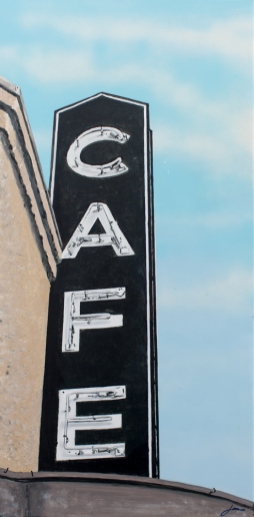 Available \\ CAFE No. 2 \\ 20x40 \\ James C. Gray
